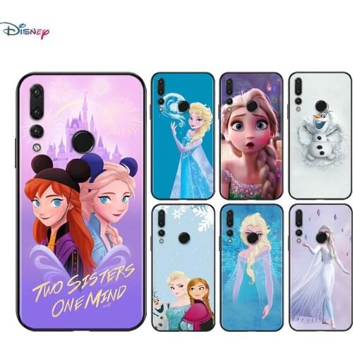 Silicone Cover Frozen Elsa Anna For Huawei Honor V30 30 X10 30i 10X 30S 20S View 20 V20 Pro Plus Lite RU Soft Phone Case