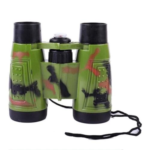 6X30 Folding Binoculars Outdoor Camping Mountaineering Tool Travel Field Glasses Children Kids Toy Birthday Gift