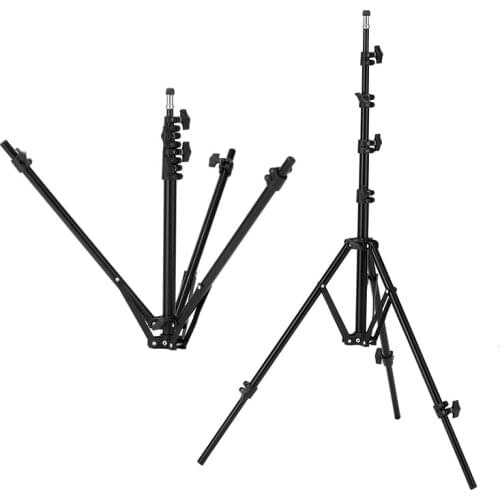 Selens Collapsible Light Stand MG-2200 220cm/7.2ft Photo Studio Stand Equipment