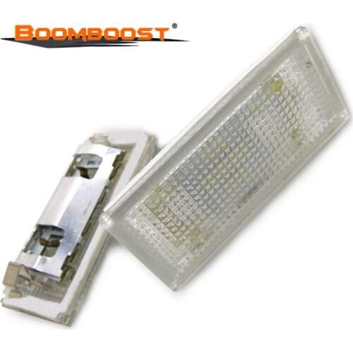 LED Number License Plate Lights For BMW E66 6500k 18SMD license plate lamp motorcycle rear license plate lamp light