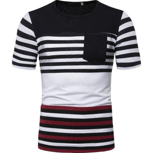 Swagwhat Mens Striped T-shirts