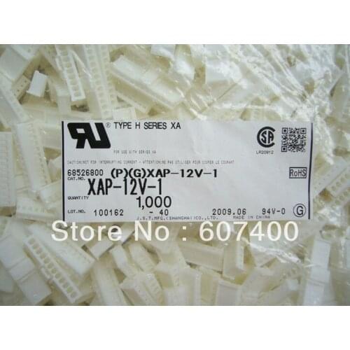 XAP-12V-1 CONN XA HOUSING 12 POS 2.5MM JST Connectors terminals housings 100% new parts