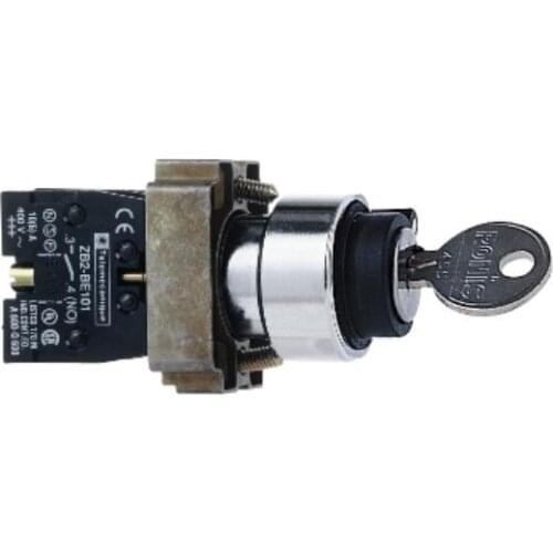 XB2BG with key selector switch XB2BG53C XB2BG53 = ZB2BZ103C + ZB2BG5C