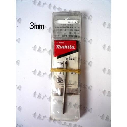 Japan Makita Ceramic tile drill bits glass Diamond Drill Hand drill of drill bits Alloy Hole cutter