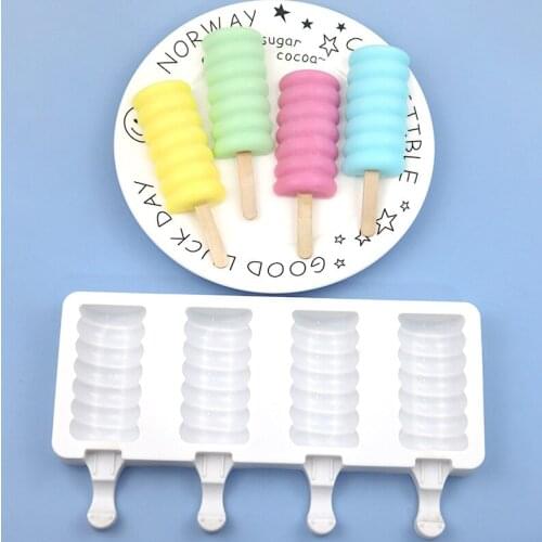 Silicone Mold Ice Cream Mold Cake Mold Chocolate Mold Ice Cream Silicone Pastry Mold Baking Molds for Ice Cream Popsicle Mold