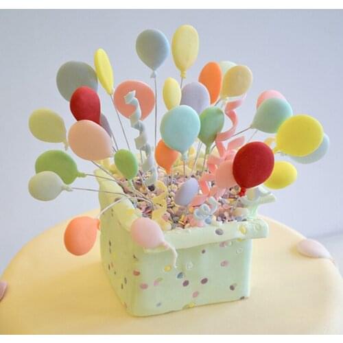 1PC Silicone Balloons Fondant Cake Sugarcraft Chocolate Mold Kitchen Baking Decorating Tools Molde De Silicona Para Hornear