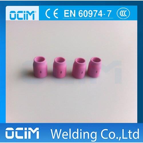 10pcs 53N61S Alumina Nozzle #8 For Tig Torch WP SR 9 20 Torch