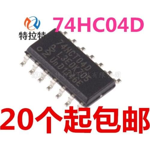 10pcs/lot 74HCT04D 74HCT04 SN74HCT04D Sop-14 Brand New & Original