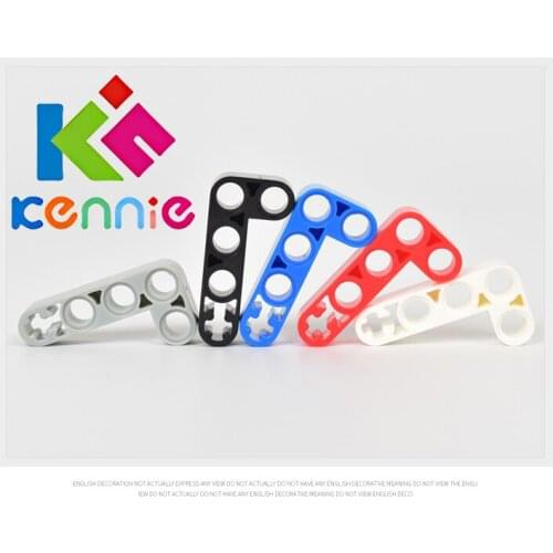 200pcs/lot Kennie THICK 2*4 L bricks model building blocks toy technic parts compatible NO.32140 accessories mechanical