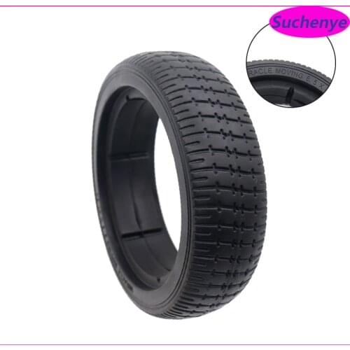 6.5 inch Solid Tire 6.5x47 Solid Tubeless Tyre for Mini Electric Scooter Balancing Scooter Parts