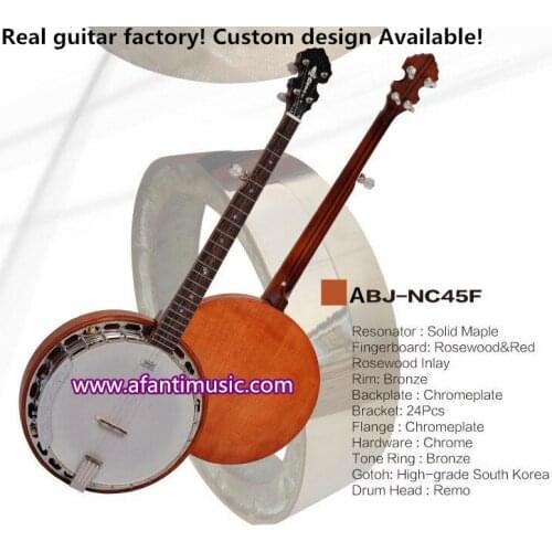 Afanti Music 5 Strings Banjos (ABJ-NC45F)