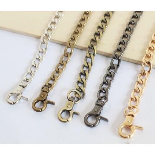 Bag Parts Accessories Bags Chains Gold Belt Hardware Handbag Accessory Metal Alloy Bag Chain Strap for Women Bags Belt Straps