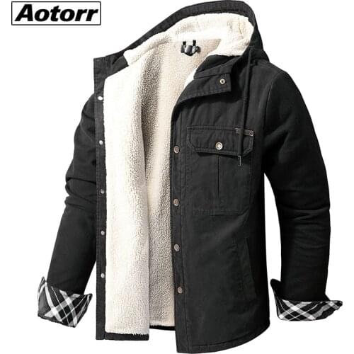 Aotorr Mens Corduroy Jackets