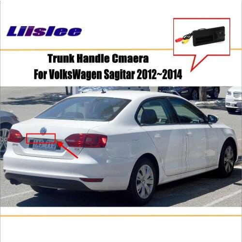 Car Rearview Camera For VW VolksWagen Sagitar 2012-2014 Trunk Handle OEM CAM