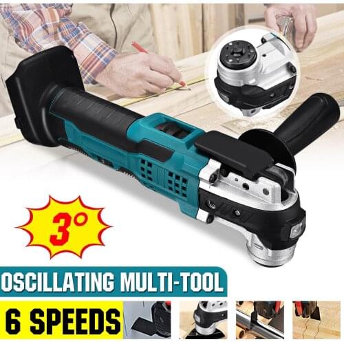 Cordless Powerful Oscillating Multi Tools Electric Trimmer Saws Home DIY Rechargeable Woodworking Tools For Makita 18V Battery