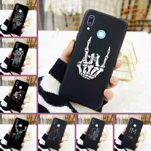 Flower Cactus Deer Back Cover For Huawei Nova 2i 2 Lite Plus 3 3I 3E 4 4E 5 Silicone Phone Case For Huawei Nova Smart Lite 2017