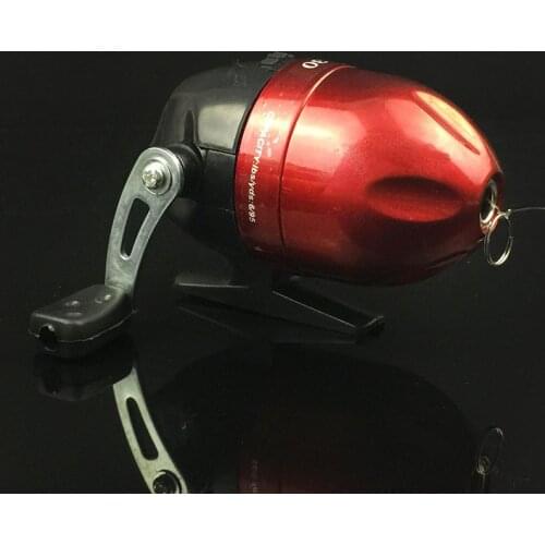 1Pcs/Bag Spin Cast Bow Crossbow Casting Reel Spinning Reel Inner Line shooting Fish Wheel Built-in close