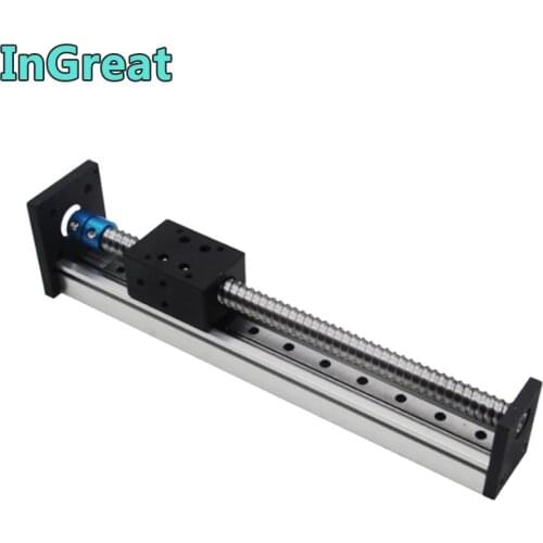 XYZ Axis Linear Stage Guide Platform 200MM Stroke Square Rail SFU1605 Ballscrew Sliding Table Slide Cross Slide