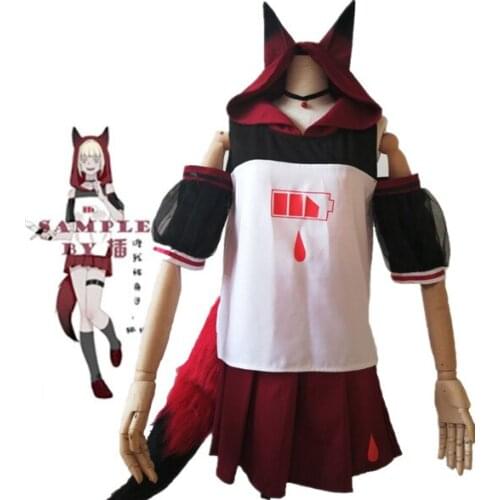 My Hero Academia Himiko Toga Fox Cosplay Costume