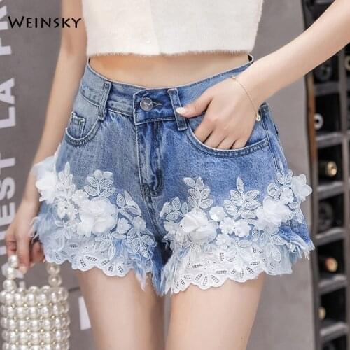 New Women Fashion Denim Shorts Summer Casual Style Stretch Jeans