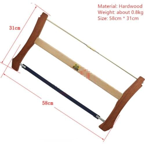 L58cm High quality Bow saw Frame saw Hand saw Woodworking Saws saw tool W080