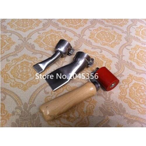 20mm flat nozzle+40mm flat nozzle+40mm pressure roller for plastic welder Hot Air gun 3 in 1