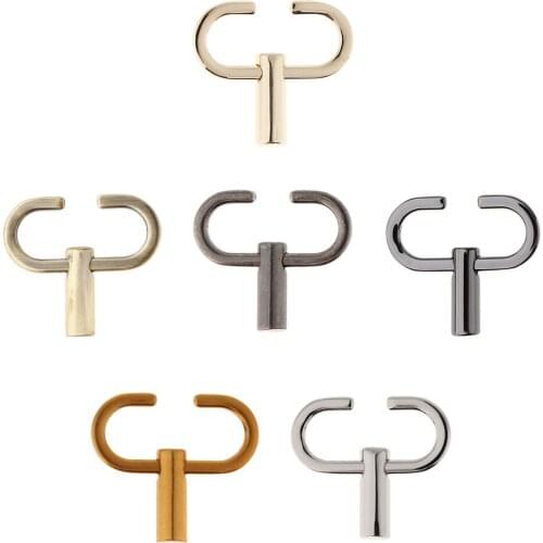 Adjustable Metal Buckle Clip Handbag Chain Strap Length Shorten Bag Accessories