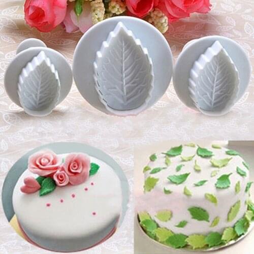 Christmas Decoration Leaves Shape Spring Fondant Cake Tools Biscuit Mould Cookie Molds Egg Mould Cookie Cutter Biscuit DIY Mold