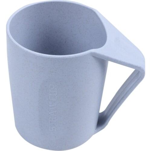 Hot Break-resistant Creative Coffee/Tea Mug Cup Wheat Straw + food grage PP Plastic