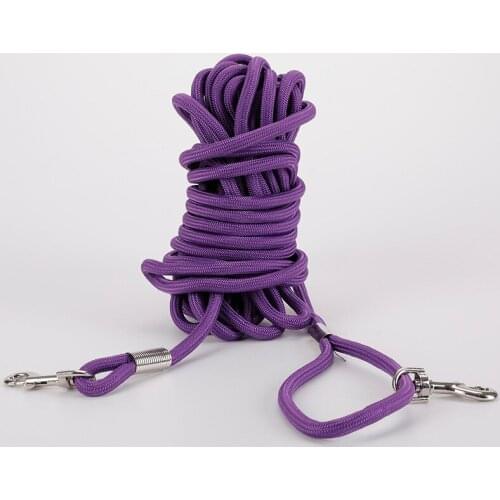 Pet Leash pet Comfortable Nylon Leash Cushioned Hand Pet Leash Dog and Cat Training Leash Pet Supply