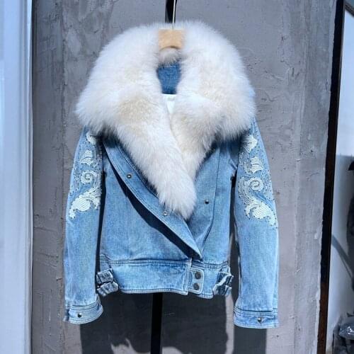 YEBOTISSY Womens Denim Jackets