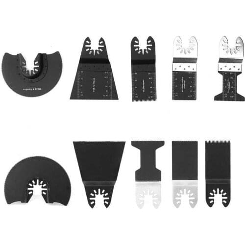 15Pcs/Set Wood Saw Blades Multifunction High-Carbon Steel Oscillating Saw Blades Woodworking Polishing Tools