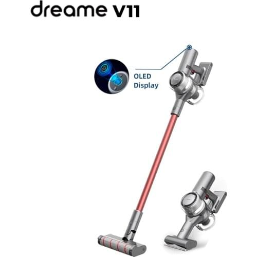 The Latest Dreame Wireless Vacuum Cleaner V11 Household Small Handheld Carpet Cleaner 25KPa 150AW Large Suction Mite Remover