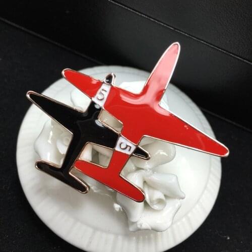 B36 plane Luxury Brand Designer Jewelry 2017 New Brooch Pins Broach For Women Sweater Dress Lape Scarf l