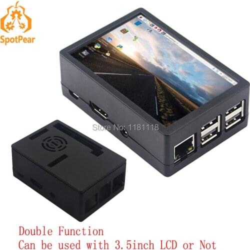 Raspberry pi LCD 3.5inch LCD Display case double function touch screen 3.5 inch touchscreen for Raspberry pi