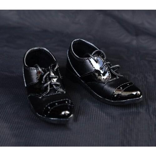 N01-X016 children handmade toy 1/3 1/4 Doll Accessories BJD/SD doll shoes Pointed straps suit shoes 1 pair