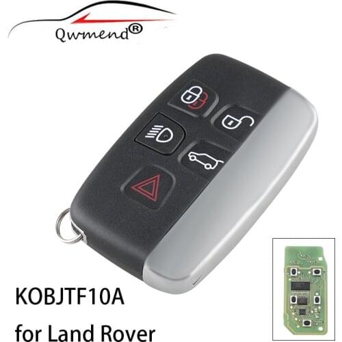 For Land Rover Key KOBJTF10A 5BUT Smart Remote Car Key Fob for Land Rover Discovery 4 Freelander for Range Rover Sport Evoque