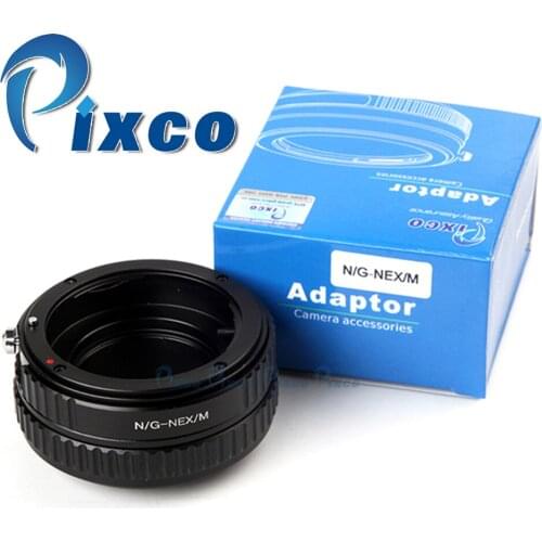 For N/G - NEX /M, Adjustable Macro to Infinity Lens Adapter Suit For Nikon G Lens to Suit for Sony E Mount NEX Camera