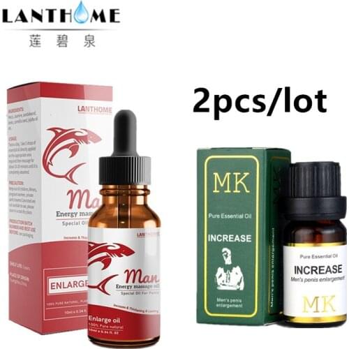 2pcs Herbal men penis erection products big penis enlargement oil growth penis increase Pene growth thickening delay sex time