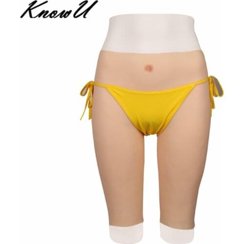 KnowU Fake Buttocks Transgender Vagina Shemale Realistic Ass Vagina Silicone Crossdresser เต้านมเทียม