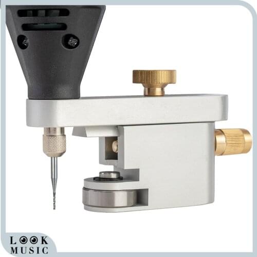 Violin Purfling Groover Jig Edge Soundhole Router Guide Tool With Adjustable Screw Violin Making Luthier Tool