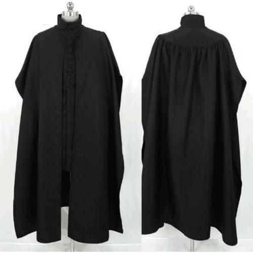 Costume Made Professor Severus Snape Cosplay Costume For Adult Halloween Party Costumes