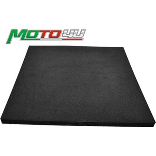 Motorcycle Race Racing Foam Seat Pad Adhesive 2cm Thick Black Universal Fit