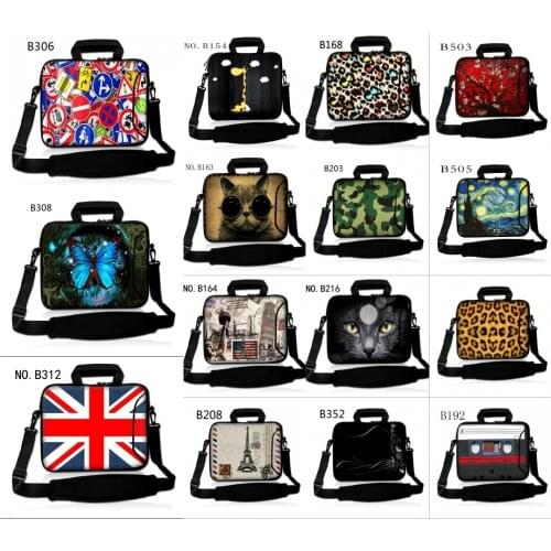 Laptop Bag 13 13.3 14 15.6 Inch Waterproof Notebook Bag Sleeve For For Macbook Air Pro 13 15 Computer Shoulder Handbag Briefcase