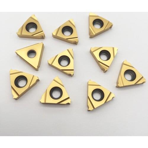 10pcs 16ER 20UN SMX30 Threaded Inserts Indexable Tungsten Carbide Threading Lathe Inserts for Threaded Lathe Holder blade tools