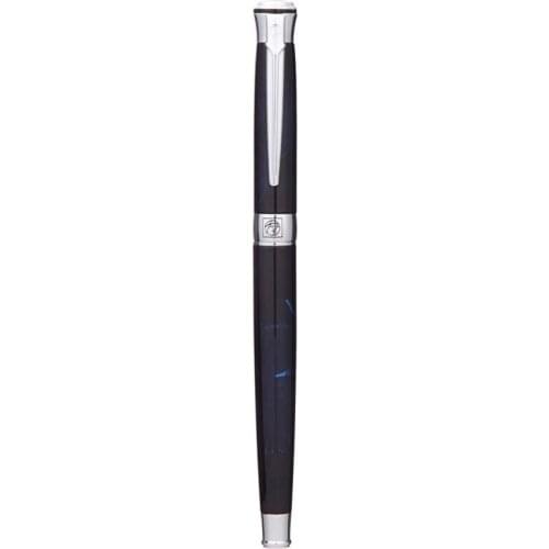 Picasso 903 Metal Fountain Pen, Fresh Fashion Style Fine Nib 0.5mm Beautiful Blue for Office Home School, Men and Women