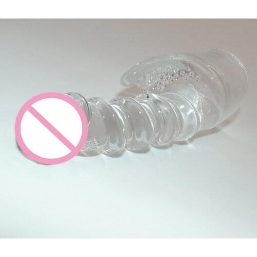 Silicone Penis AV Rod Vibrator Accessories Anal Dildo Magic Wand Attachment Massager Head Cap