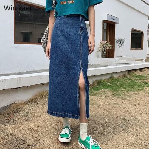 Юбки-карандаши с разрезом WiRcKeat China At AliExpress