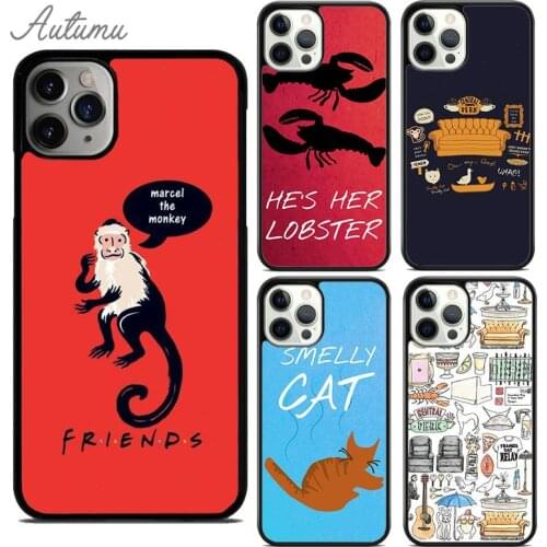 FRIENDS TV SHOW ICONIC Phone Case for iPhone 11 12 Pro Max mini X XR XS SE 2020 5 6S 7 8 Plus Samsung Galaxy S8 S9 S10 Cover