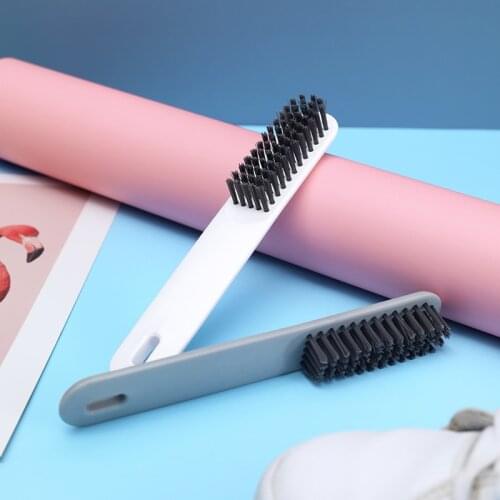 New 1PC Plastic Multipurpose Shoe Brush Cleaning Brush Shoes Renovation Cleaning Care Fit Washing Brush Products Household Tools